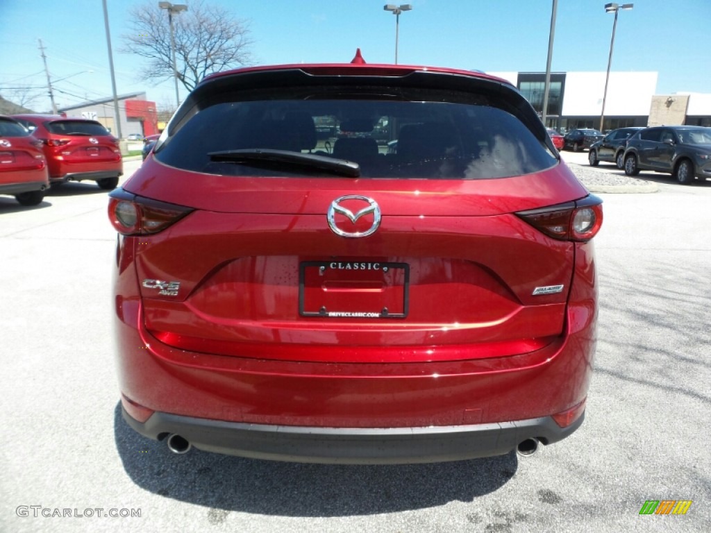 2019 CX-5 Touring AWD - Soul Red Crystal Metallic / Black photo #6