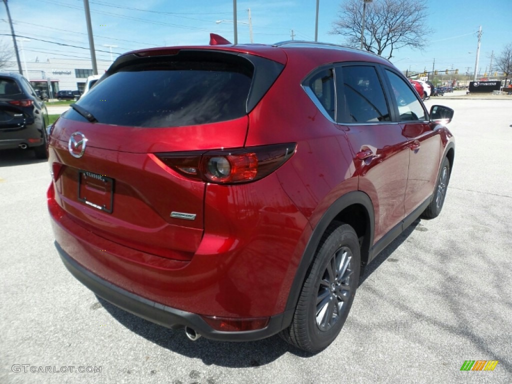 2019 CX-5 Touring AWD - Soul Red Crystal Metallic / Black photo #7