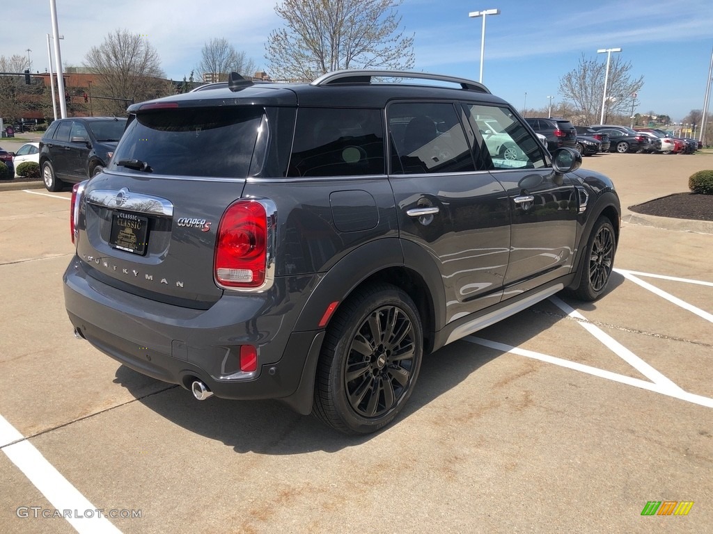 2019 Countryman Cooper S All4 - Thunder Grey / Carbon Black photo #2