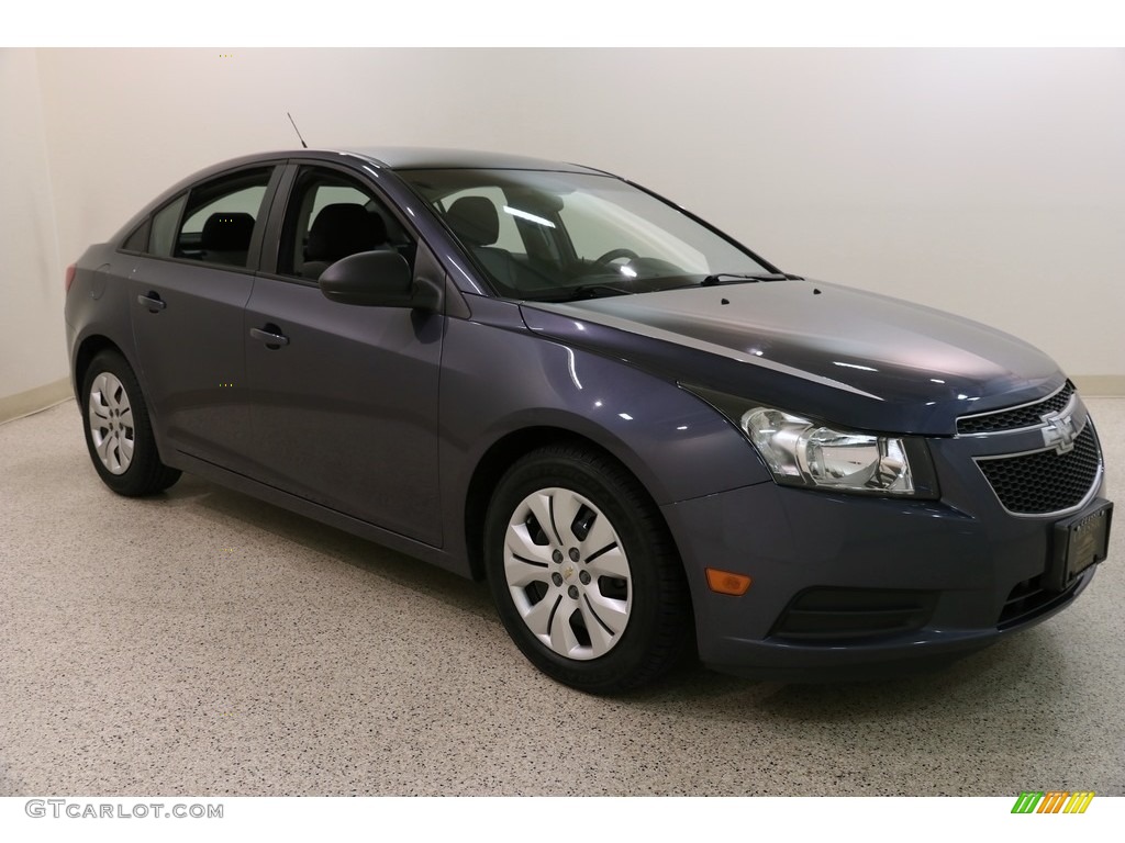 2013 Cruze LS - Atlantis Blue Metallic / Jet Black/Medium Titanium photo #1