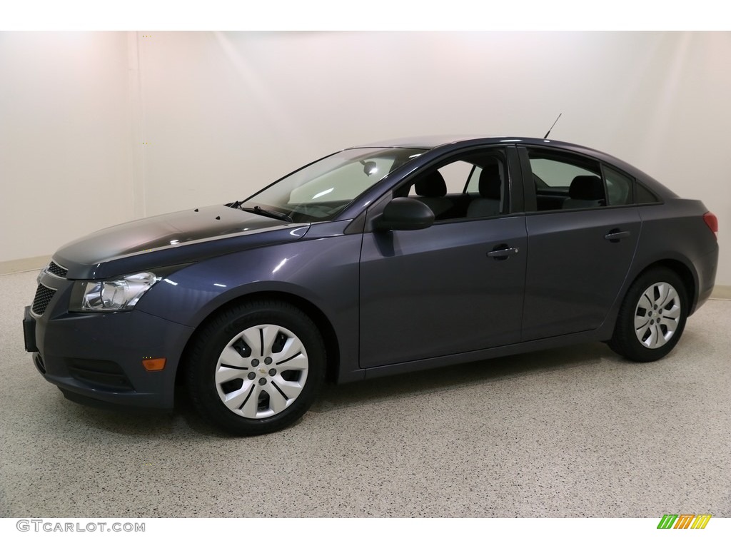 2013 Cruze LS - Atlantis Blue Metallic / Jet Black/Medium Titanium photo #3