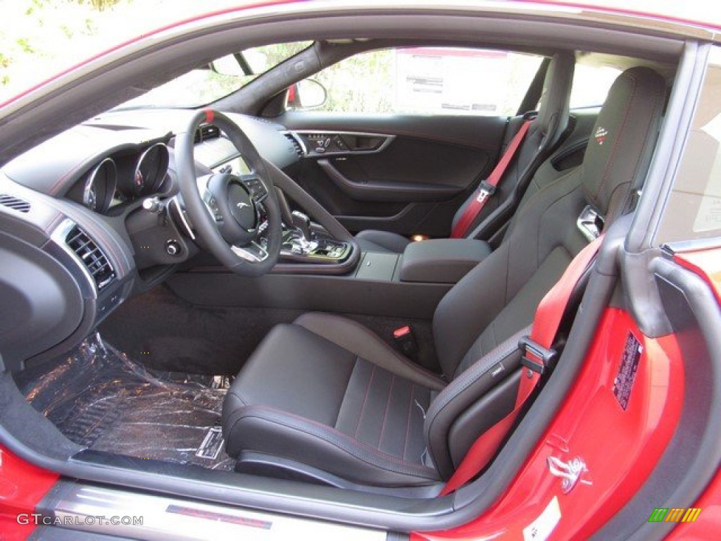 2020 F-TYPE Coupe - Caldera Red / Ebony photo #3