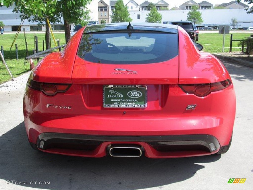 2020 F-TYPE Coupe - Caldera Red / Ebony photo #8