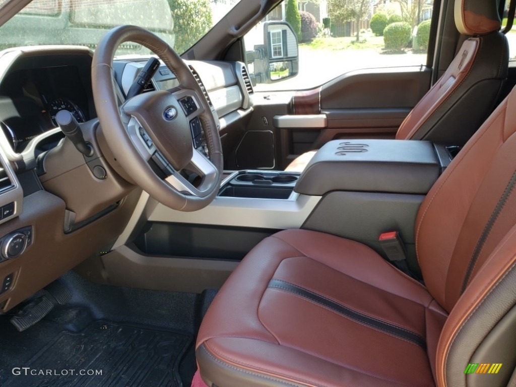 2018 F350 Super Duty King Ranch Crew Cab 4x4 - Oxford White / King Ranch Java photo #27