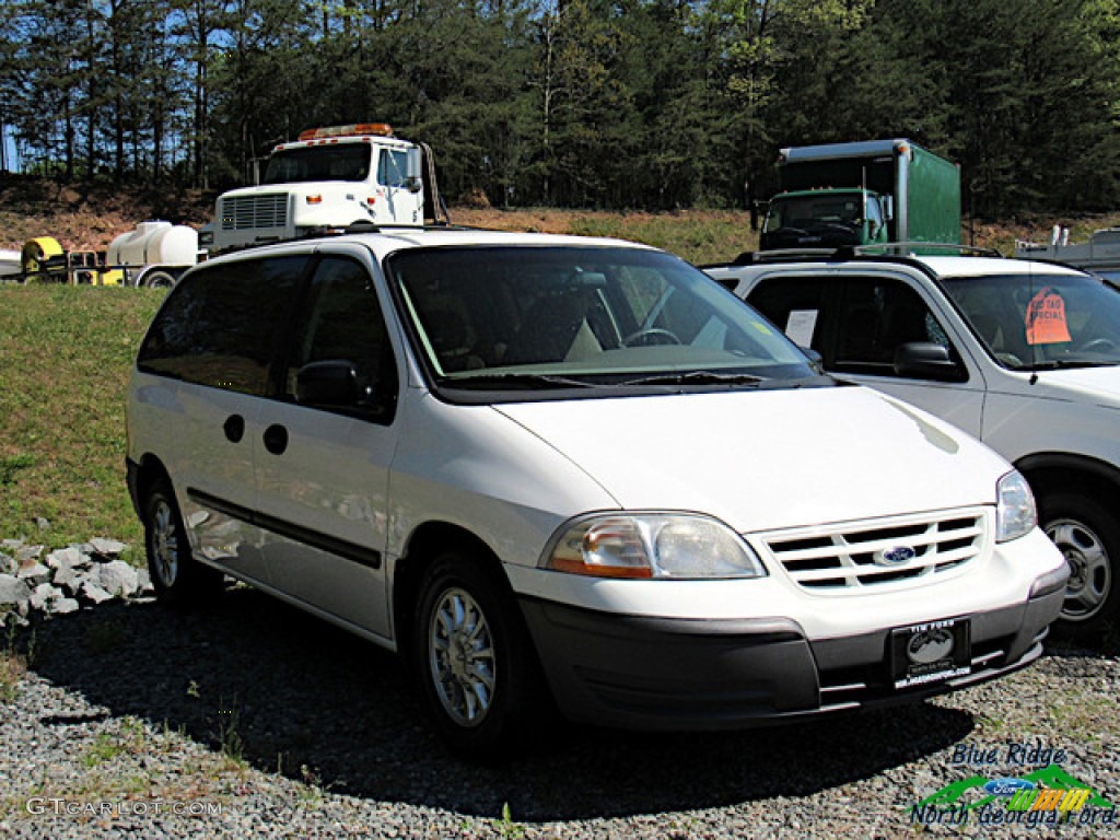 2000 Windstar LX - Vibrant White / Medium Parchment photo #2