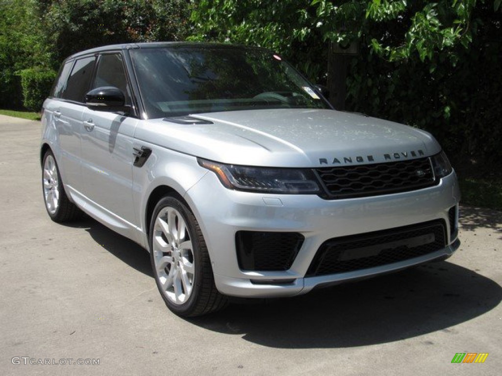 Indus Silver Metallic 2019 Land Rover Range Rover Sport Supercharged Dynamic Exterior Photo #133054910