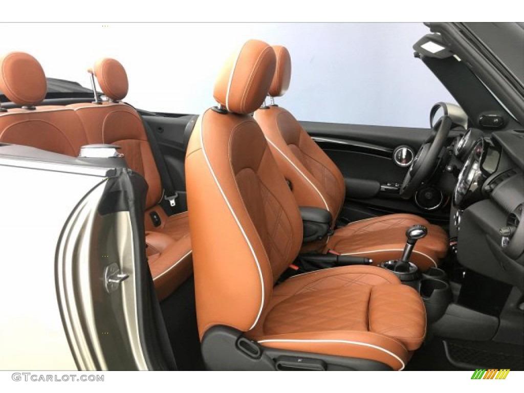 2016 Convertible Cooper S - Melting Silver Metallic / Chesterfield/Malt Brown photo #6