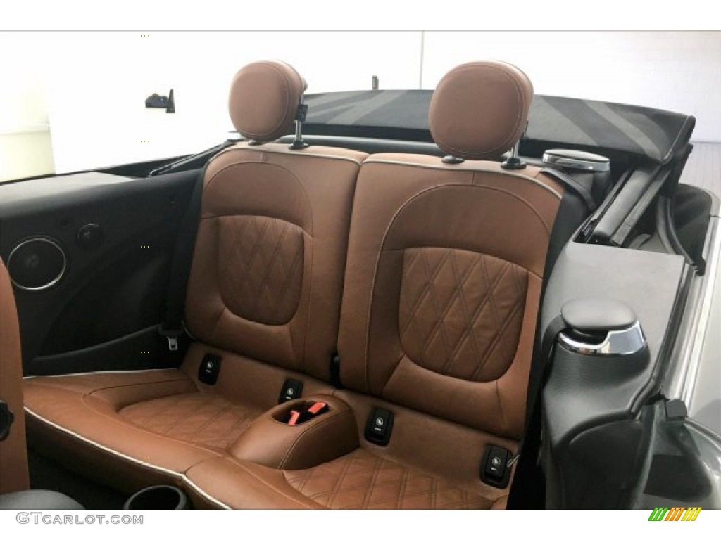 2016 Convertible Cooper S - Melting Silver Metallic / Chesterfield/Malt Brown photo #32