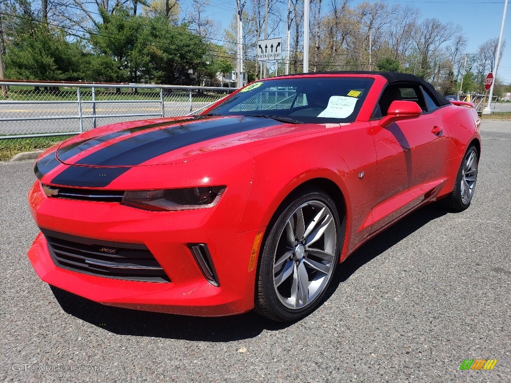 Red Hot 2018 Chevrolet Camaro LT Convertible Exterior Photo #133056968