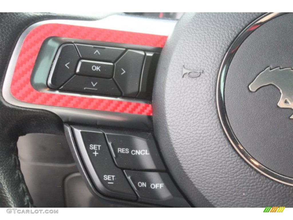 2016 Mustang V6 Coupe - Ingot Silver Metallic / Ebony photo #17