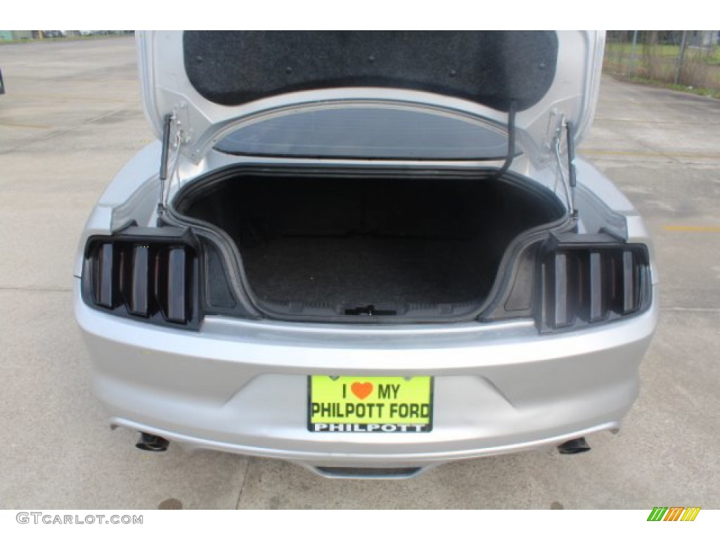2016 Mustang V6 Coupe - Ingot Silver Metallic / Ebony photo #20