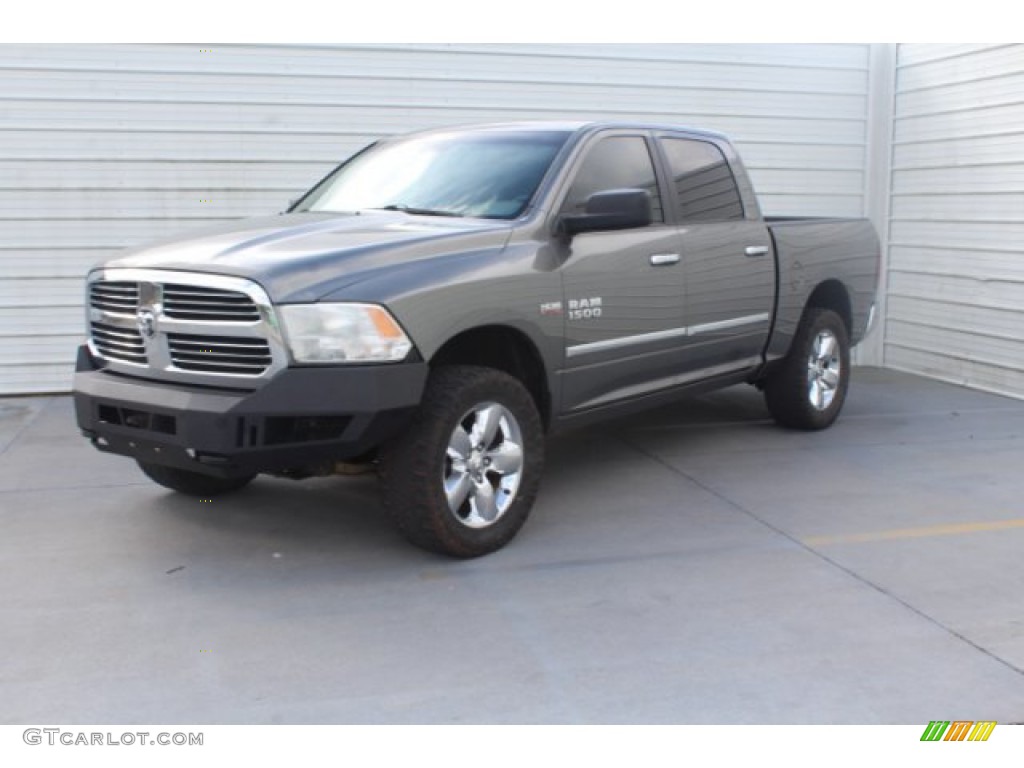 2013 1500 Lone Star Crew Cab 4x4 - Mineral Gray Metallic / Black/Diesel Gray photo #4