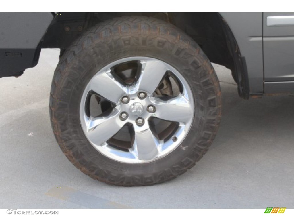 2013 1500 Lone Star Crew Cab 4x4 - Mineral Gray Metallic / Black/Diesel Gray photo #5