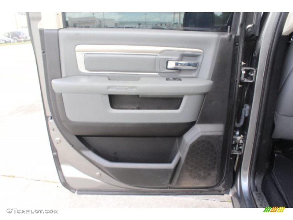 2013 1500 Lone Star Crew Cab 4x4 - Mineral Gray Metallic / Black/Diesel Gray photo #18