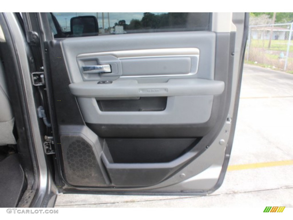2013 1500 Lone Star Crew Cab 4x4 - Mineral Gray Metallic / Black/Diesel Gray photo #23