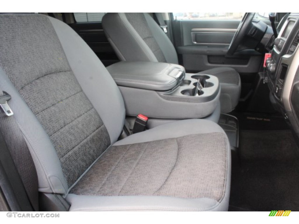 2013 1500 Lone Star Crew Cab 4x4 - Mineral Gray Metallic / Black/Diesel Gray photo #26