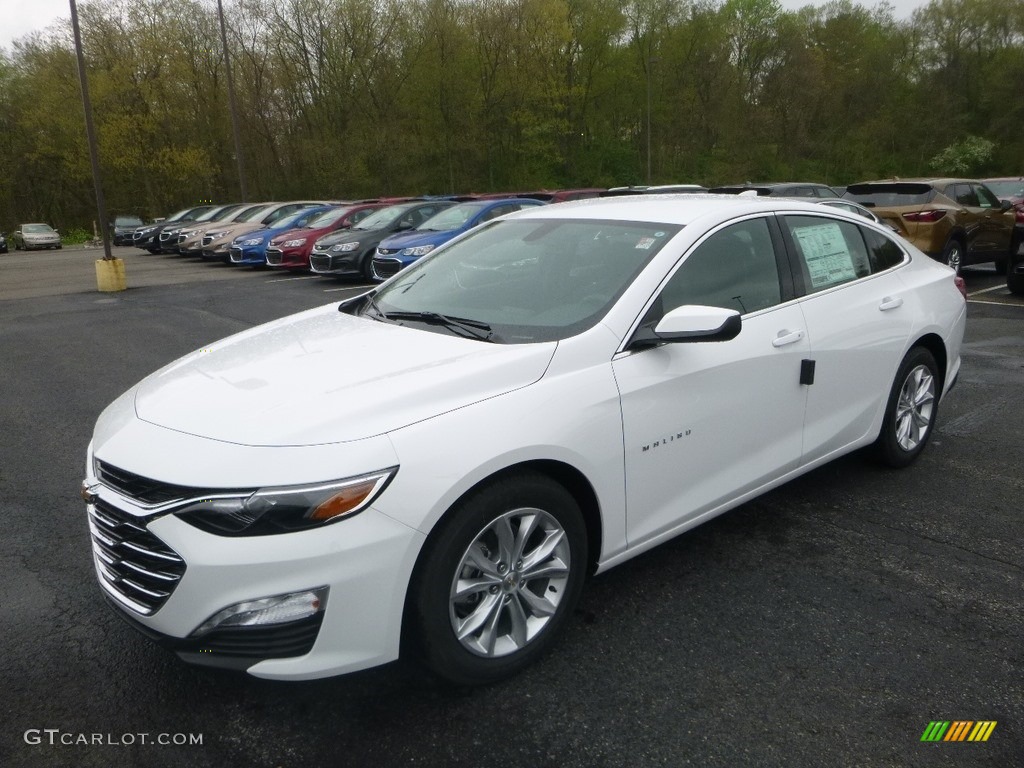 2019 Malibu LT - Summit White / Jet Black photo #1