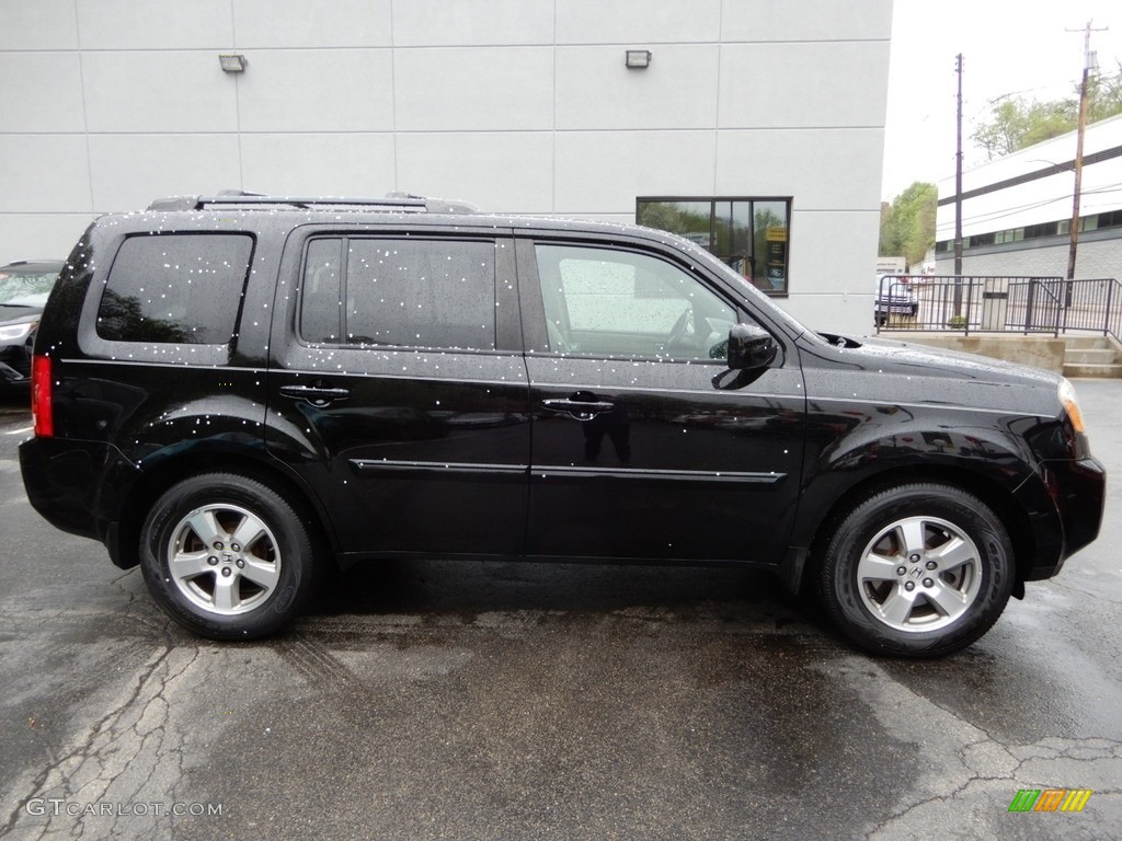 2009 Pilot EX-L 4WD - Formal Black / Gray photo #2