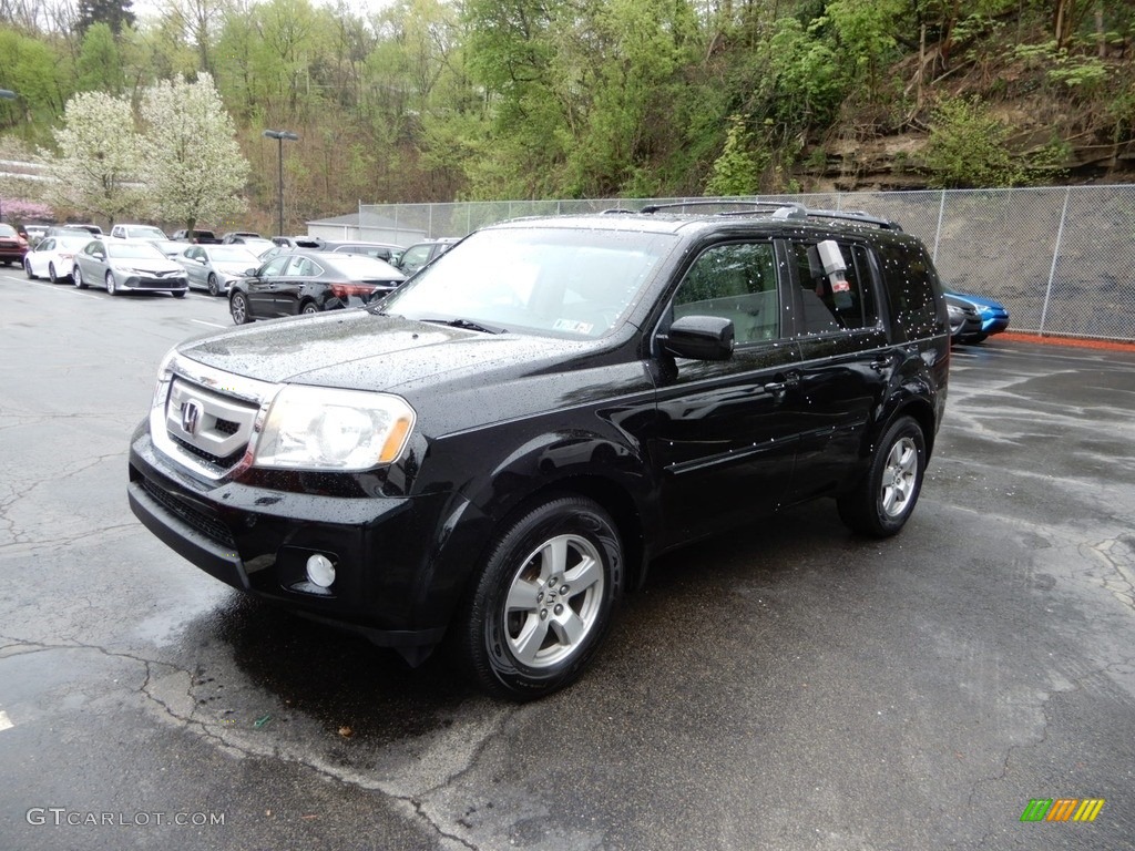 2009 Pilot EX-L 4WD - Formal Black / Gray photo #3
