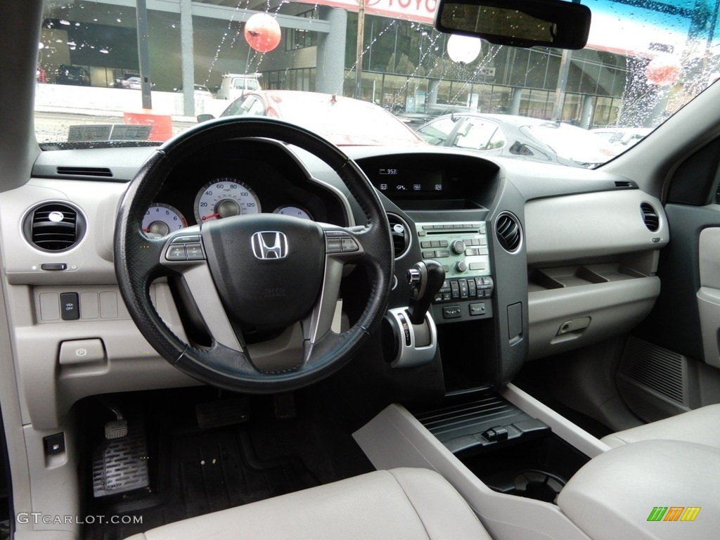 2009 Pilot EX-L 4WD - Formal Black / Gray photo #8