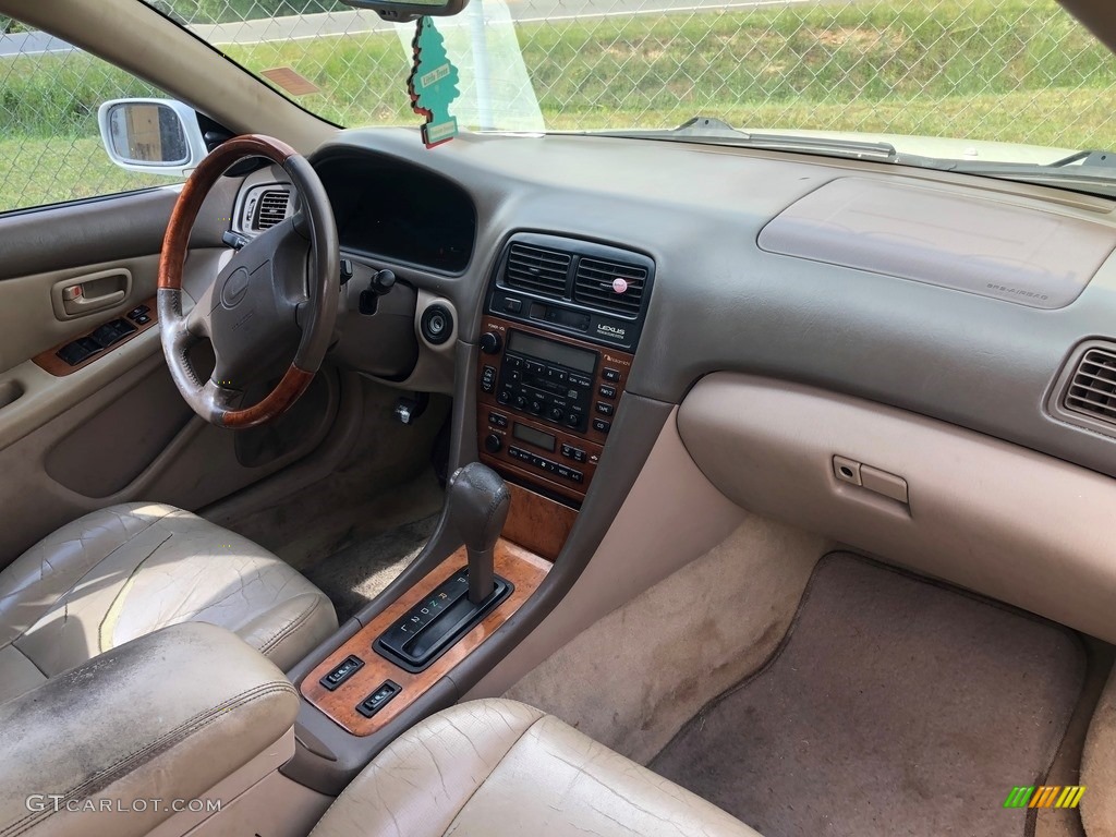 2000 ES 300 Sedan - Crystal White / Ivory photo #4