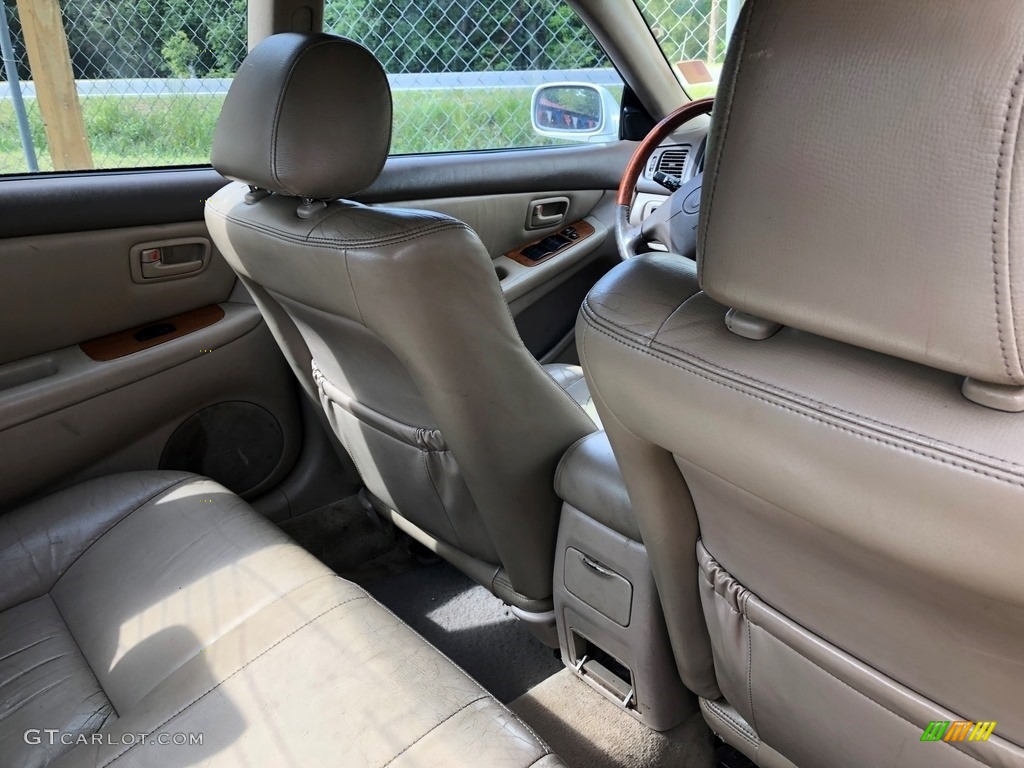 2000 ES 300 Sedan - Crystal White / Ivory photo #6