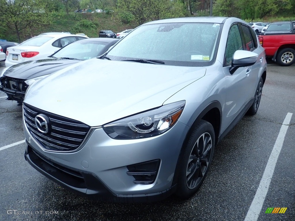 2016 CX-5 Grand Touring AWD - Sonic Silver Metallic / Black photo #1