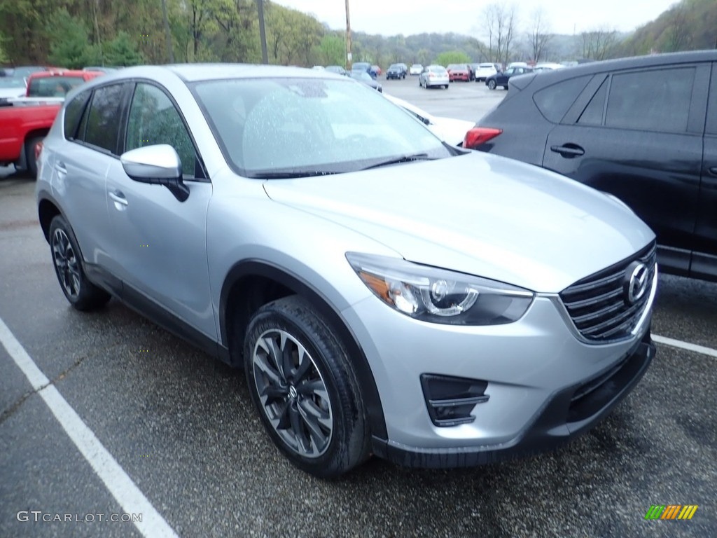 2016 CX-5 Grand Touring AWD - Sonic Silver Metallic / Black photo #5