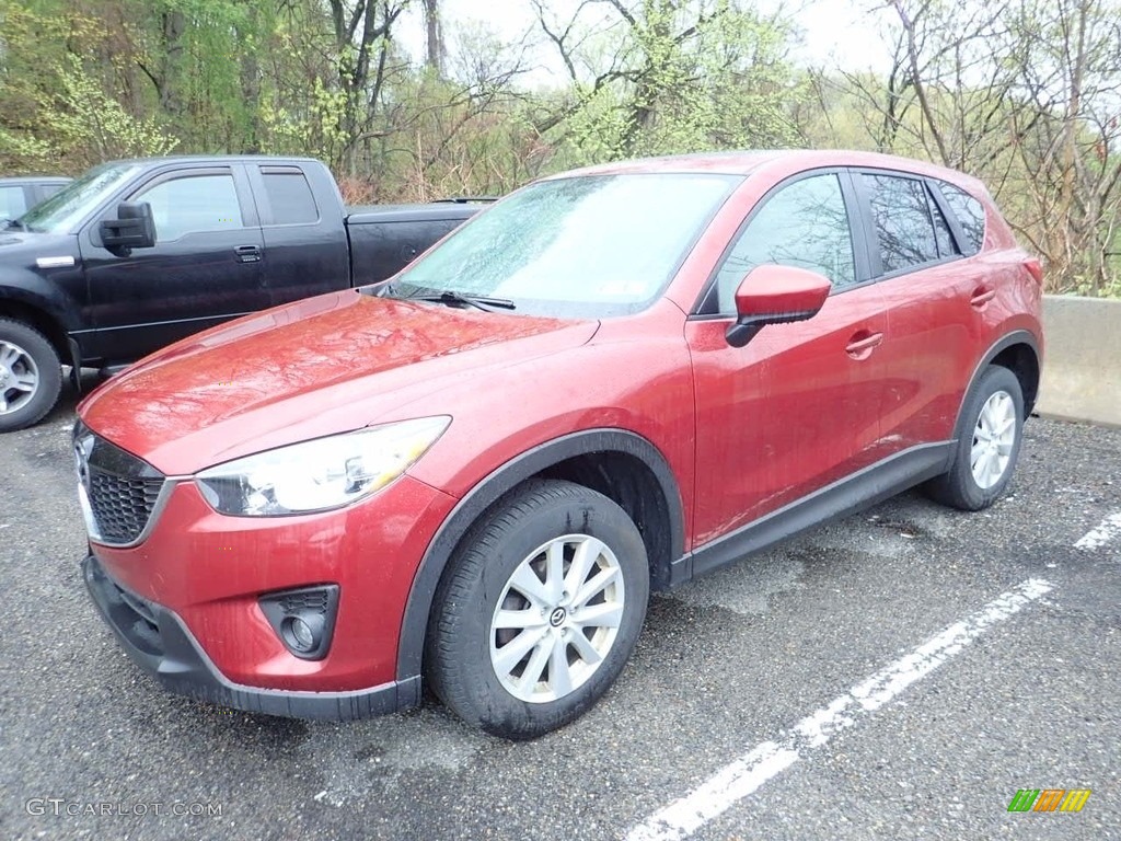 2013 CX-5 Touring AWD - Zeal Red Mica / Sand photo #1