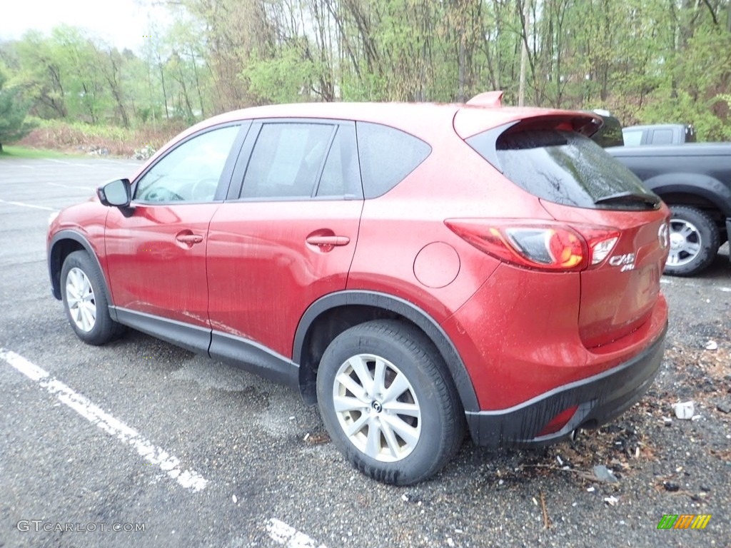 2013 CX-5 Touring AWD - Zeal Red Mica / Sand photo #2