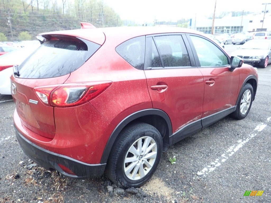 2013 CX-5 Touring AWD - Zeal Red Mica / Sand photo #3