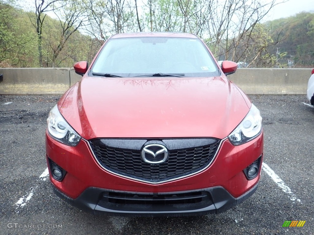 2013 CX-5 Touring AWD - Zeal Red Mica / Sand photo #5