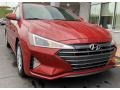 2019 Scarlet Red Hyundai Elantra SE  photo #1