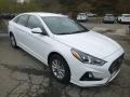 2019 Quartz White Pearl Hyundai Sonata SE  photo #3