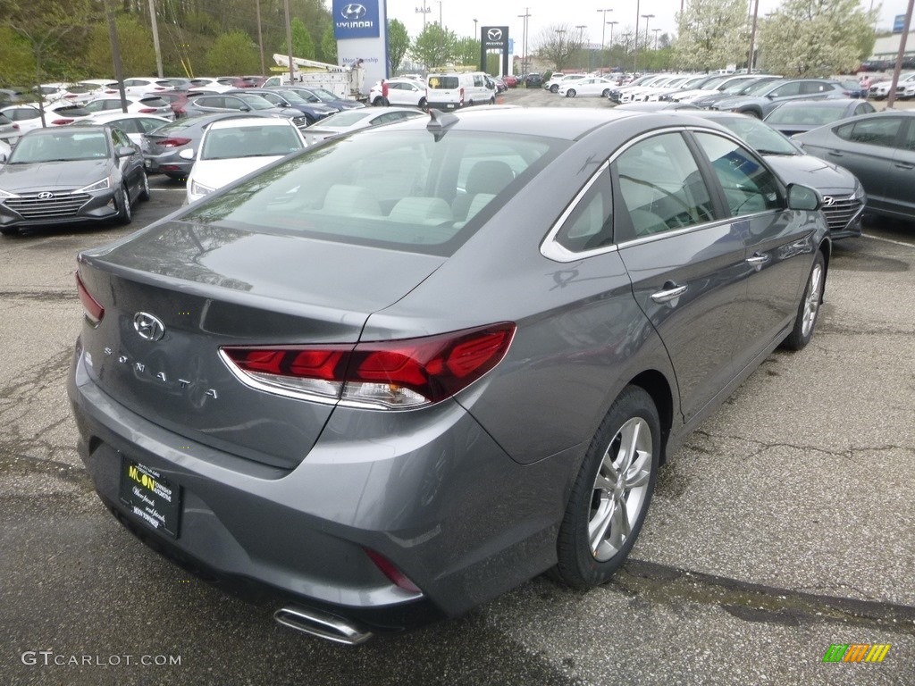 2019 Sonata SEL - Machine Gray / Gray photo #2