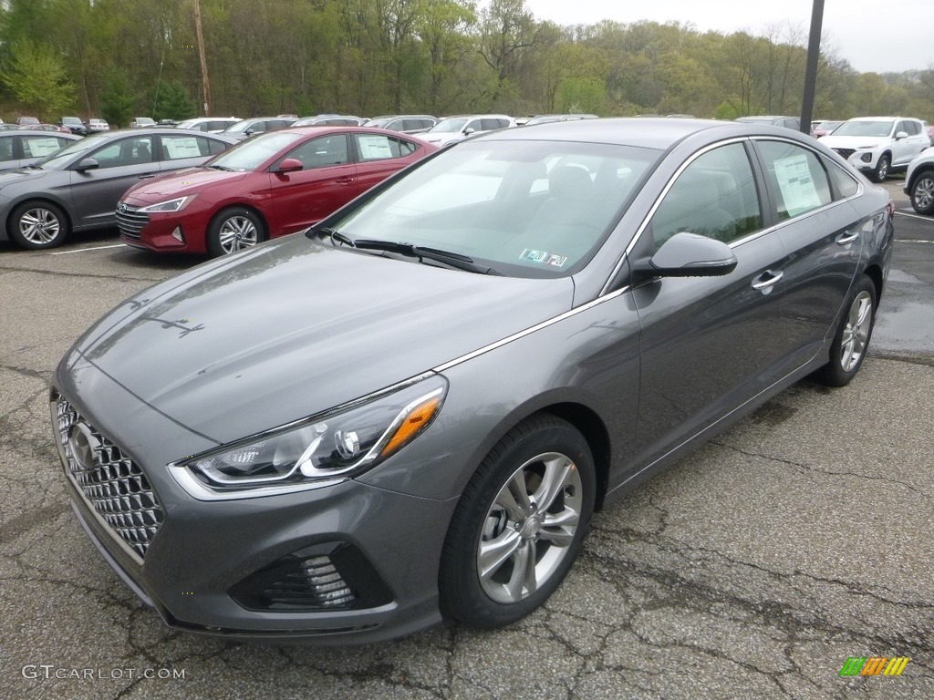 2019 Sonata SEL - Machine Gray / Gray photo #5