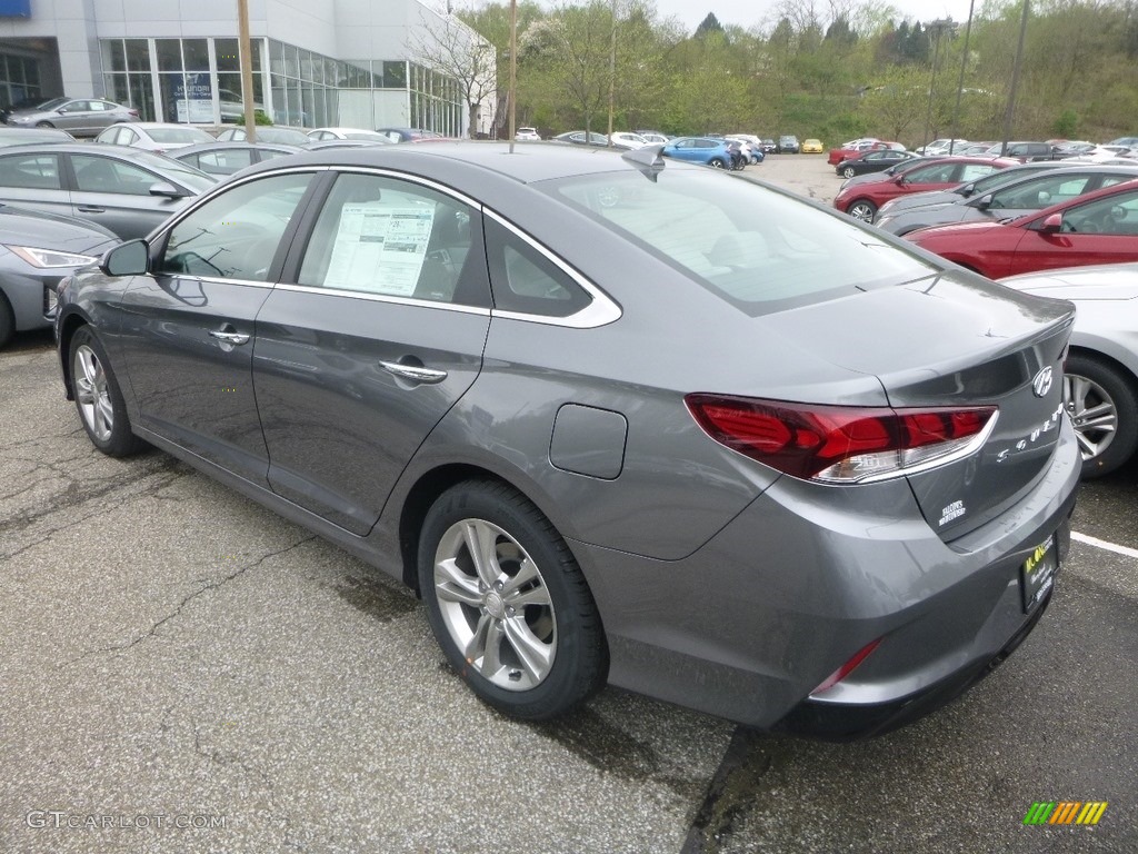 2019 Sonata SEL - Machine Gray / Gray photo #6