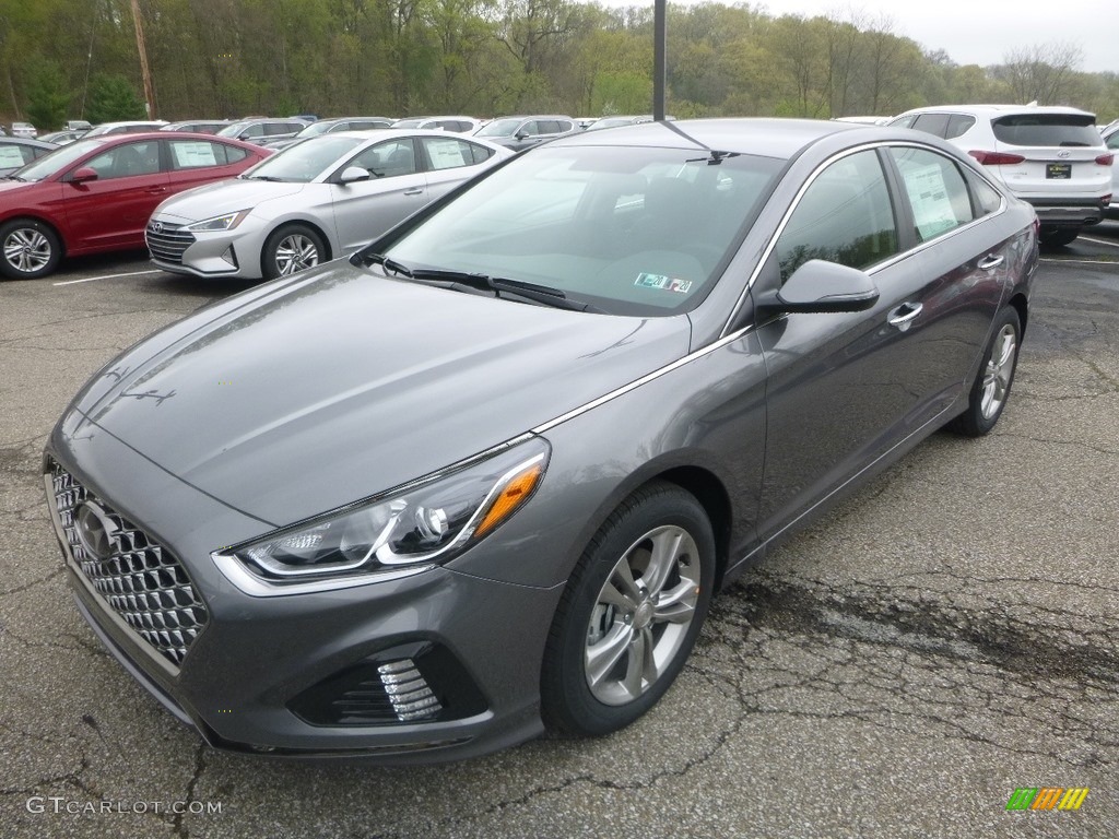 2019 Sonata SEL - Machine Gray / Black photo #5