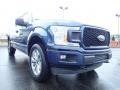 2018 Blue Jeans Ford F150 XL SuperCab 4x4  photo #11