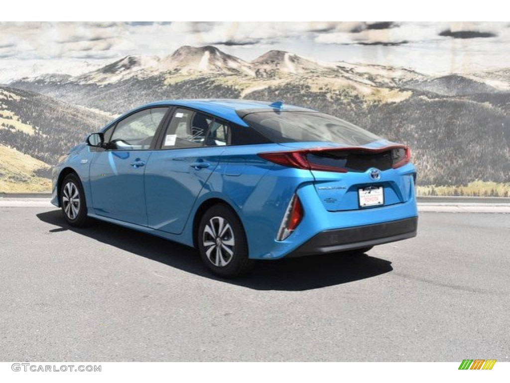2019 Prius Prime Premium - Blue Magnetism / Moonstone photo #3