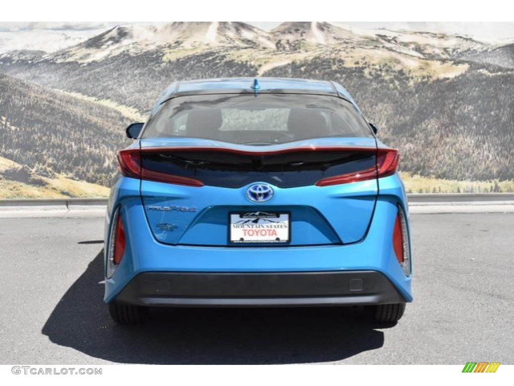 2019 Prius Prime Premium - Blue Magnetism / Moonstone photo #4
