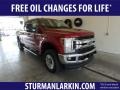 2019 Ruby Red Ford F250 Super Duty XLT Crew Cab 4x4  photo #1