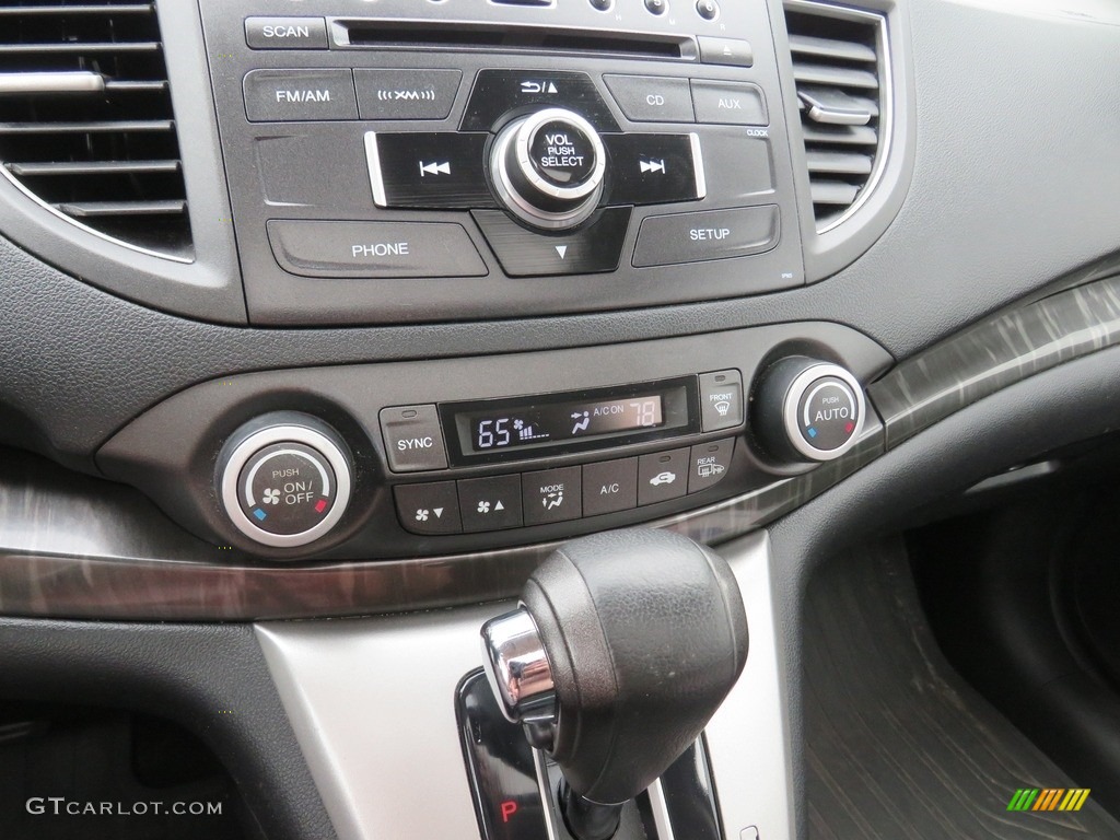 2012 CR-V EX-L 4WD - Alabaster Silver Metallic / Black photo #28