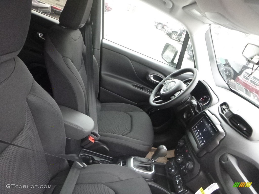2019 Renegade Latitude 4x4 - Alpine White / Black photo #10