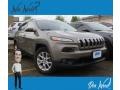 Light Brownstone Pearl 2016 Jeep Cherokee Latitude 4x4