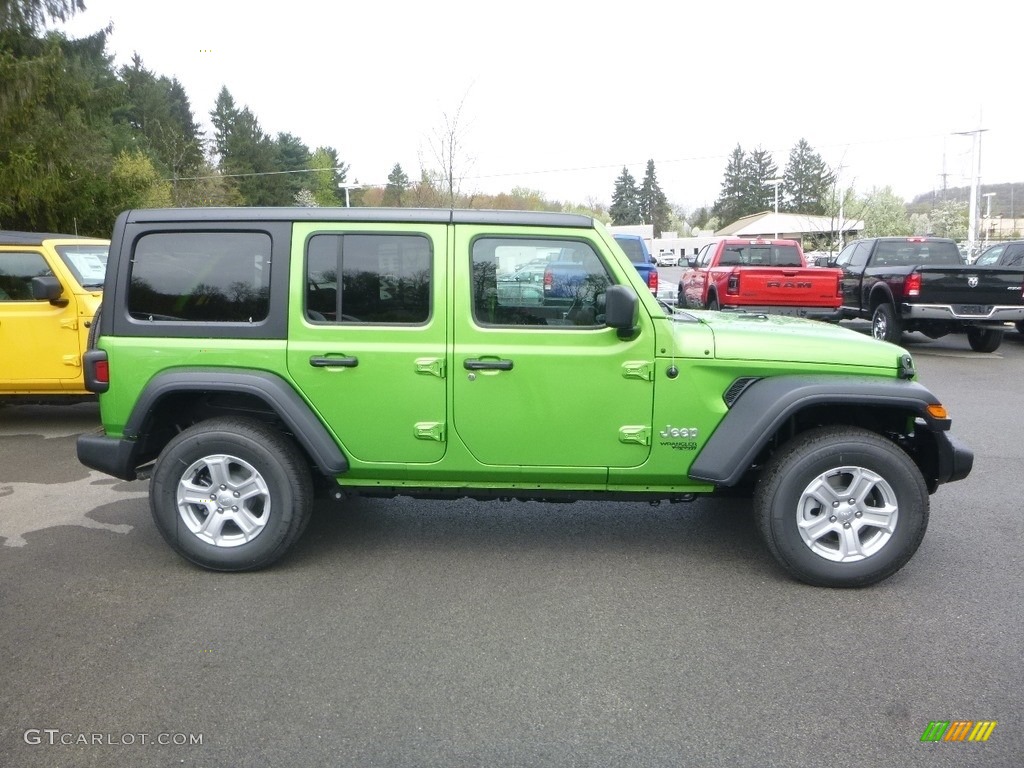 Mojito! 2019 Jeep Wrangler Unlimited Sport 4x4 Exterior Photo #133075495