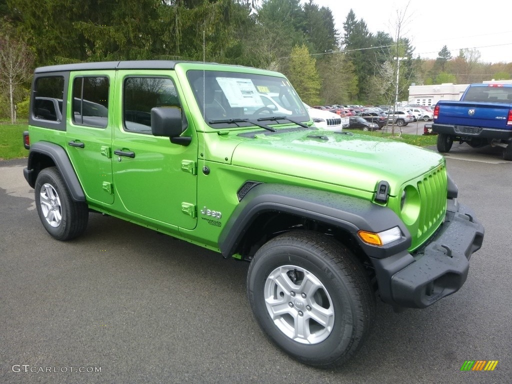 Mojito! 2019 Jeep Wrangler Unlimited Sport 4x4 Exterior Photo #133075510