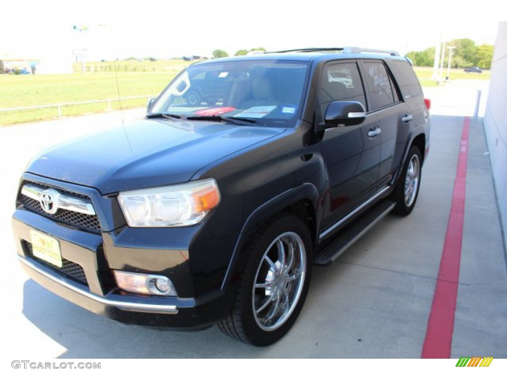 2010 4Runner Limited - Black / Sand Beige photo #4