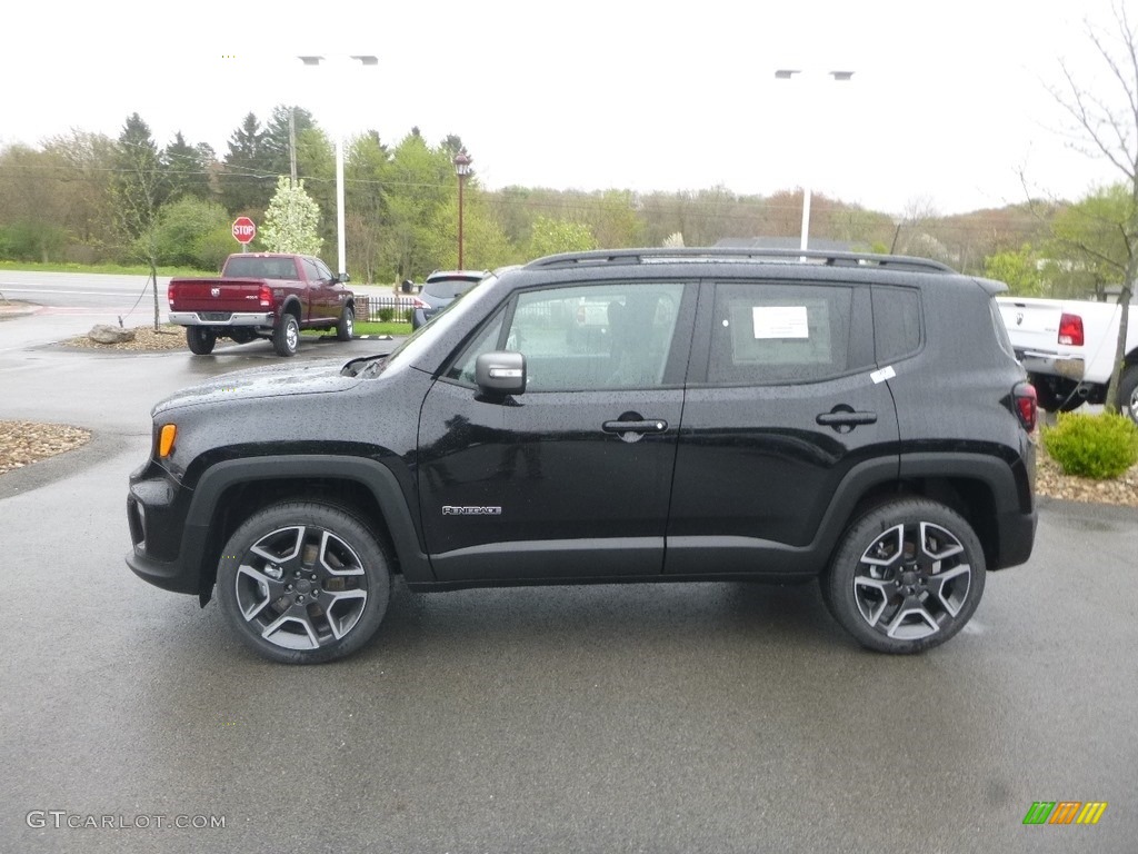 2019 Renegade Limited 4x4 - Black / Black photo #2