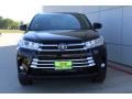 2019 Midnight Black Metallic Toyota Highlander XLE  photo #4